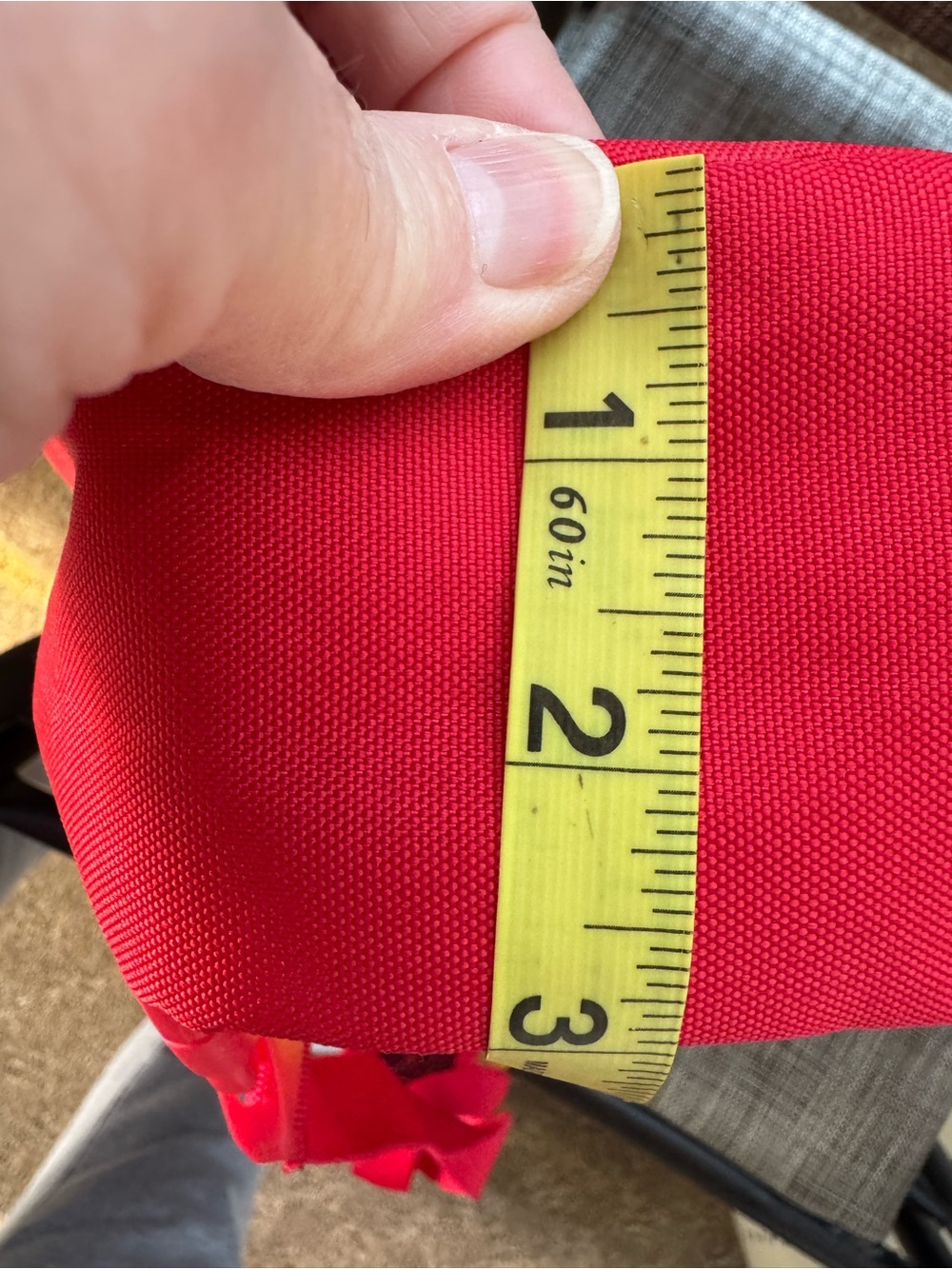 Reebok Sling Mini Backpack Red & White - Picture 14 of 16